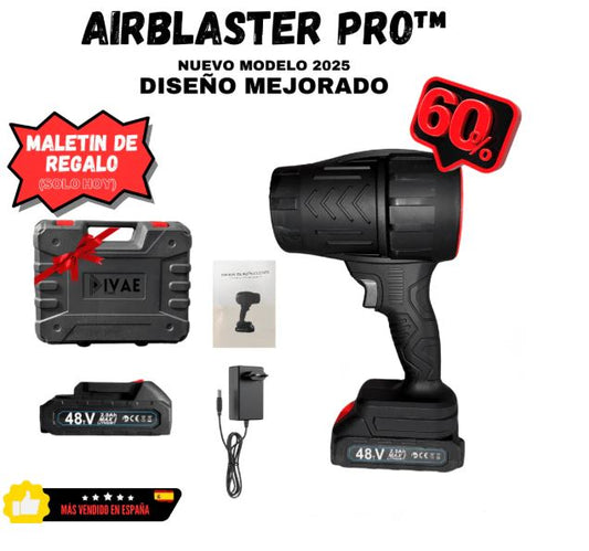 AirBlaster Pro™ + Batería + Maletín de REGALO